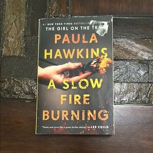 A Slow Fire Burning by - Black Cover